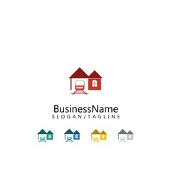 Vacation Travel logo icon vector