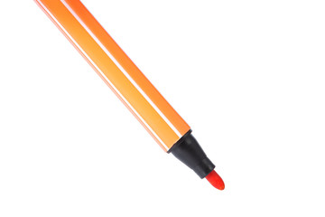 Marker pens isolated on white background