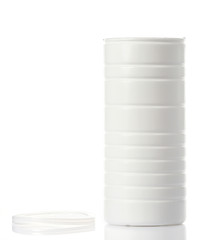 Obraz premium plastic bottle isolate on white