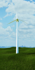Windmill for electric power production