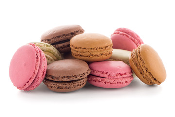 Colorful French Macarons