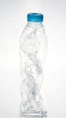 mpty used plastic bottles