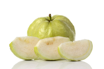guava isolated on white background