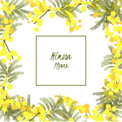 Floral retro vintage background