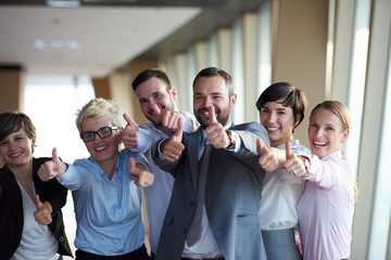 diverse business people group