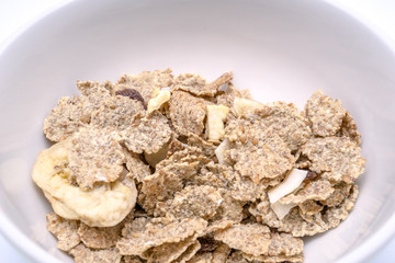 Fruit and grain flake