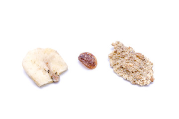 Fruit and grain flake