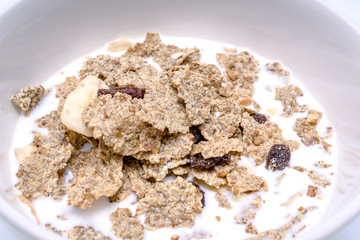 Fruit and grain flake