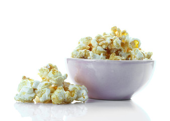 Popcorn isolate on white