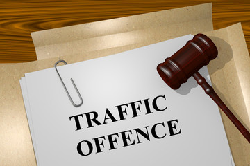 Traffic Offence concept