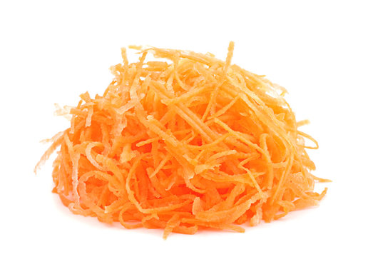 Carrot vegetable grated