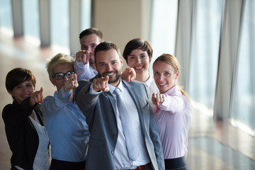 Obraz premium diverse business people group