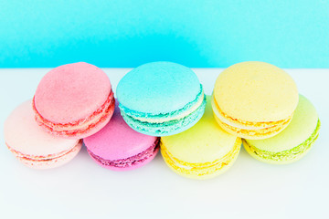 Sweet and Colourful French Macaroons