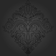 Damask Vector Oriental Pattern