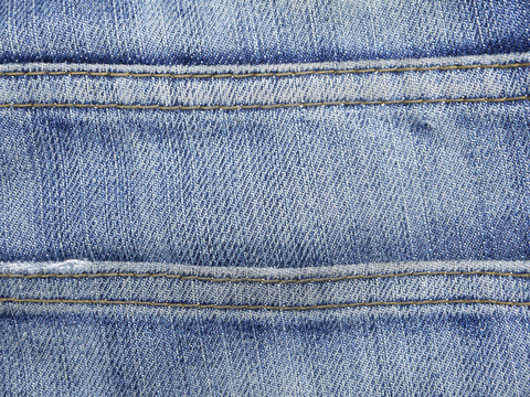 old Jeans texture with seam