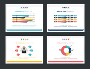 Fototapeta na wymiar Presentation business templates. Infographics for leaflet, poster, slide, magazine, book, brochure, website, print.