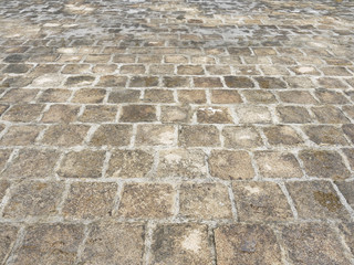 grunge dirty stone walkway