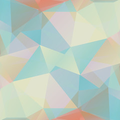 Fototapeta premium blue light polygonal background