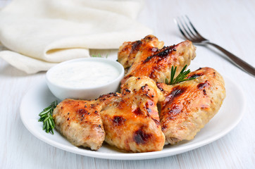 Fried chicken wings