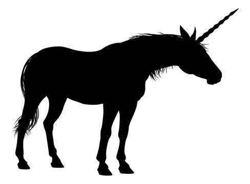 Unicorn in Silhouette