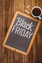 Composite image of black friday advert