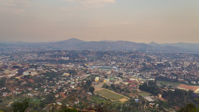 Fianarantsoa Madagascar cityscape