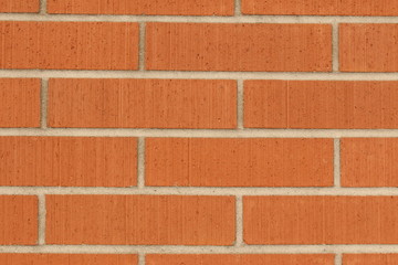 Real red brick wall texture as a background
