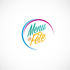 menu de fête