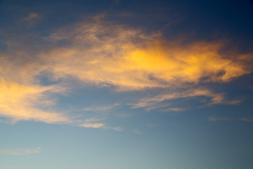 the sunrise in
