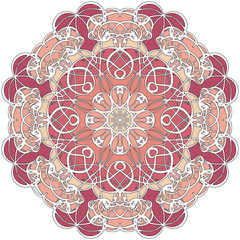 The circular pattern mandala.