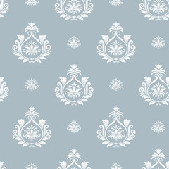 Damask floral pattern
