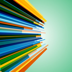 Fototapeta premium Moving colorful abstract background