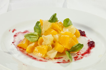 Fruit salad orange grapefruit