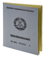 DDR Wehrdienstausweis