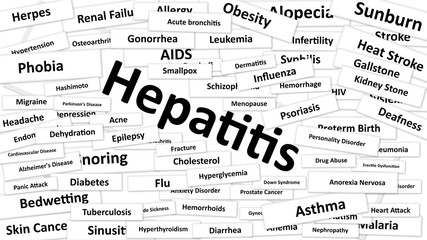 Fototapeta premium Hepatitis