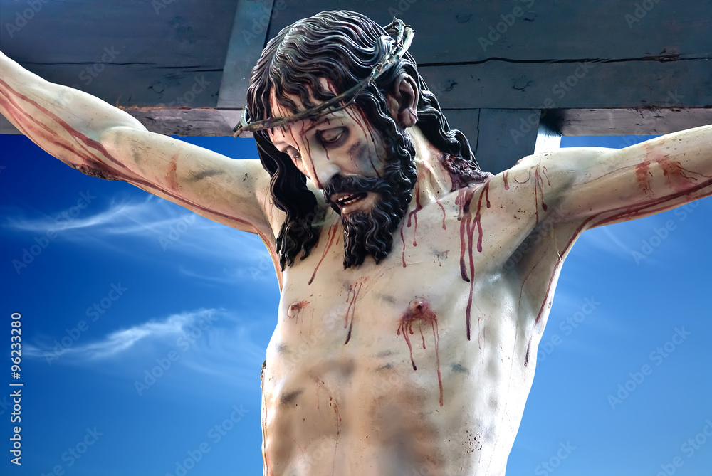 Poster the crucified christ