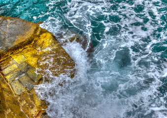 At Hydra island in Greece