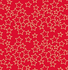 Christmas stars pattern