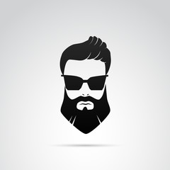 Beard VECTOR icon.