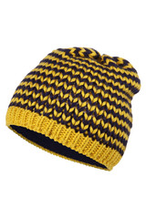 black and yellow 3D hat