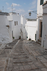 Obraz premium Ostuni Street