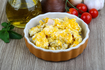 Scrambled eggs