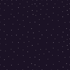 Magic silver stars seamless pattern