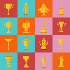 Awards Icons Set