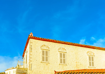 At Hydra island in Greece