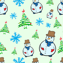 Seamless Christmas  texture