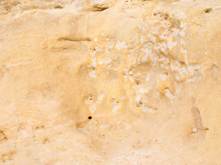 yellow rocky surface