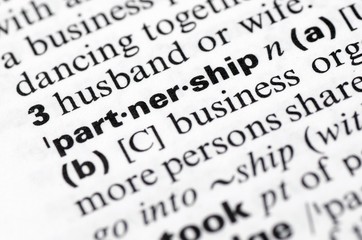 Obraz premium Partnership.