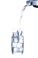 water on a glass