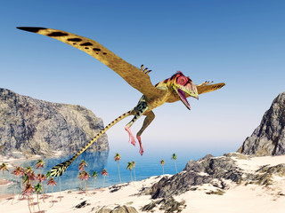 Pterosaur Peteinosaurus © Michael Rosskothen